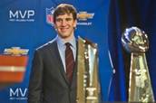 Super Bowl XLVI MVP Eli Manning
